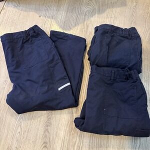Stan Herman VF Imagewear - Men's 44R Navy Lined Cargo Pants Bundle Of 3